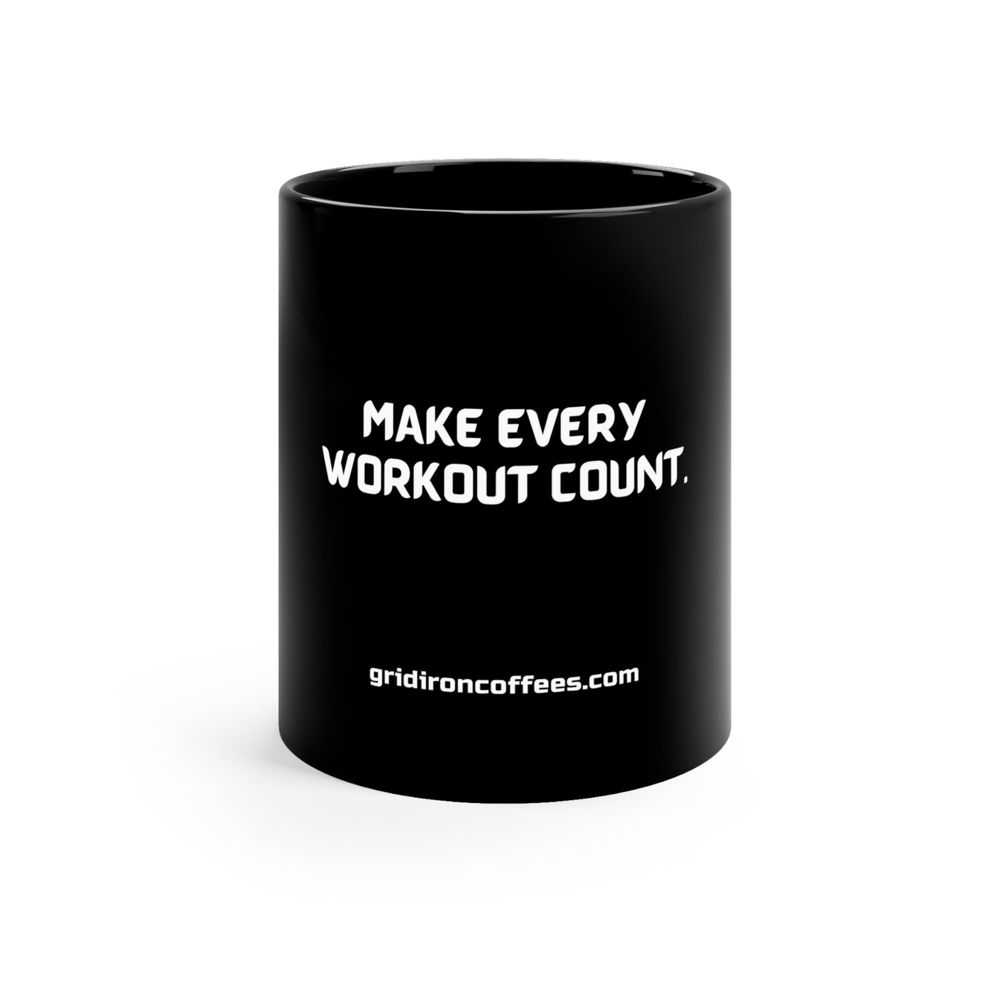 Black Coffee Mug, 11oz