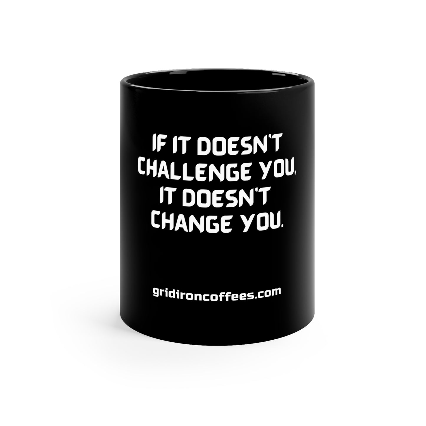 Black Coffee Mug, 11oz