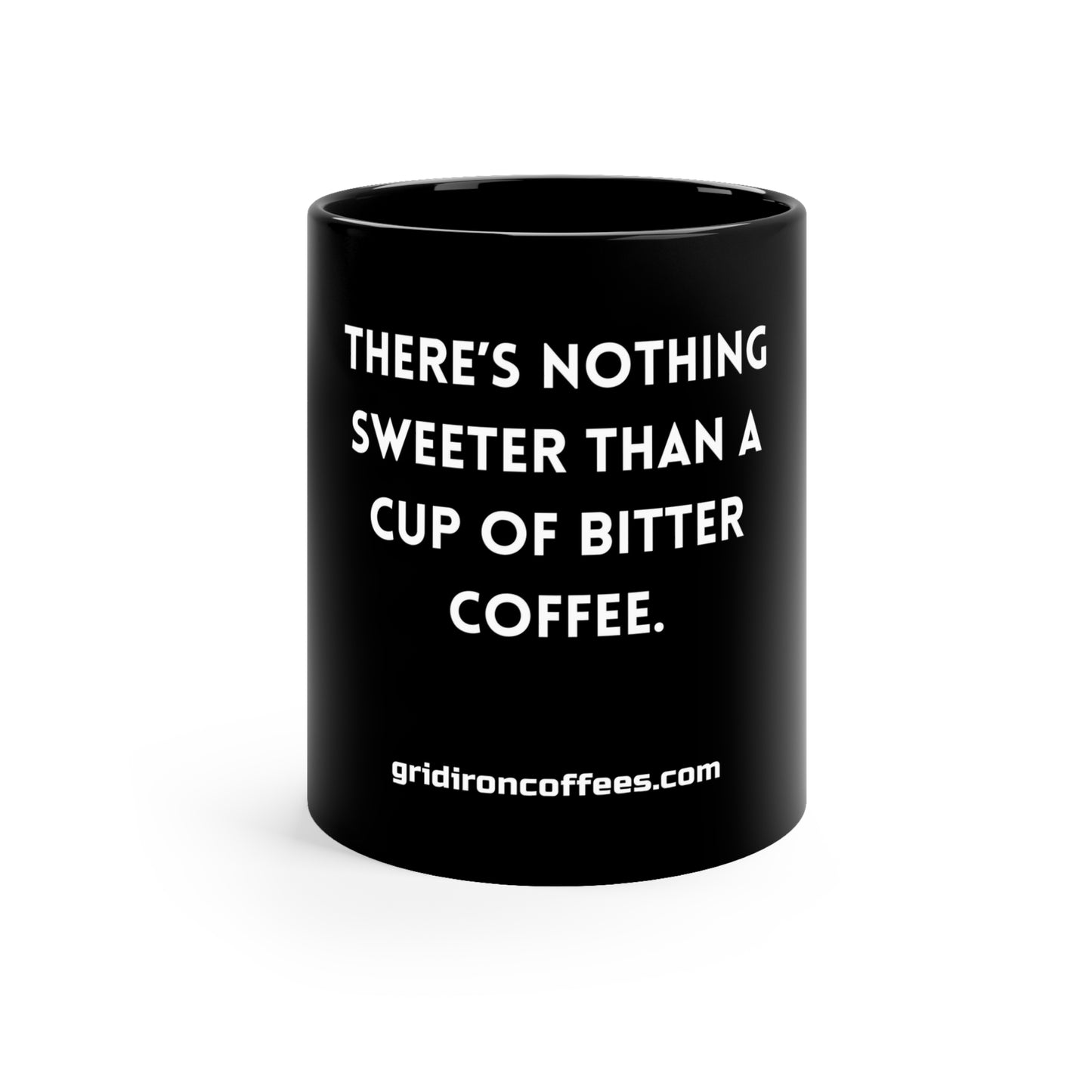 Black Coffee Mug, 11oz