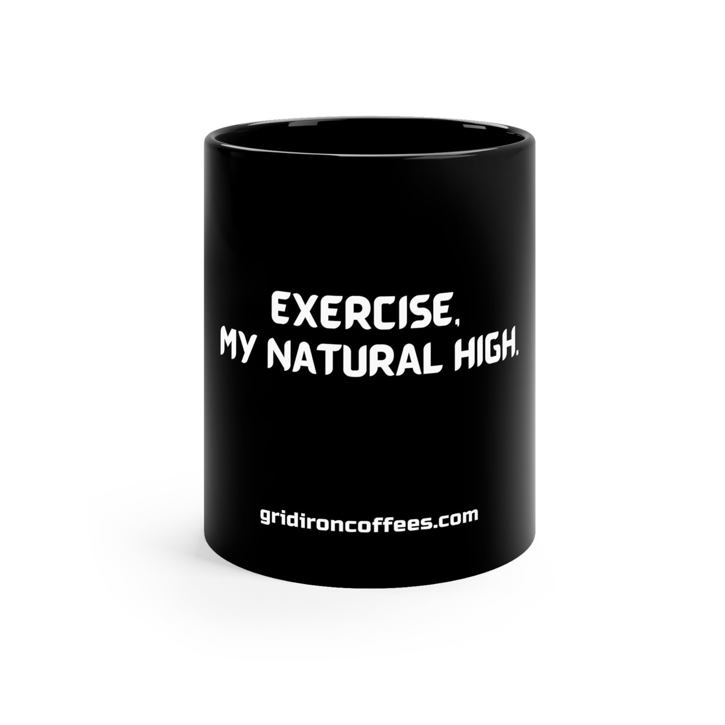 Black Coffee Mug, 11oz