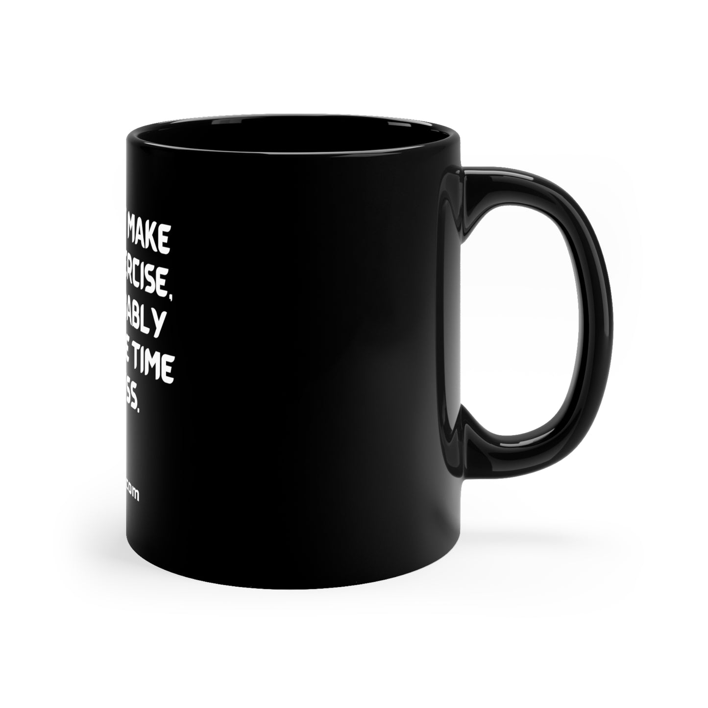 Black Coffee Mug, 11oz