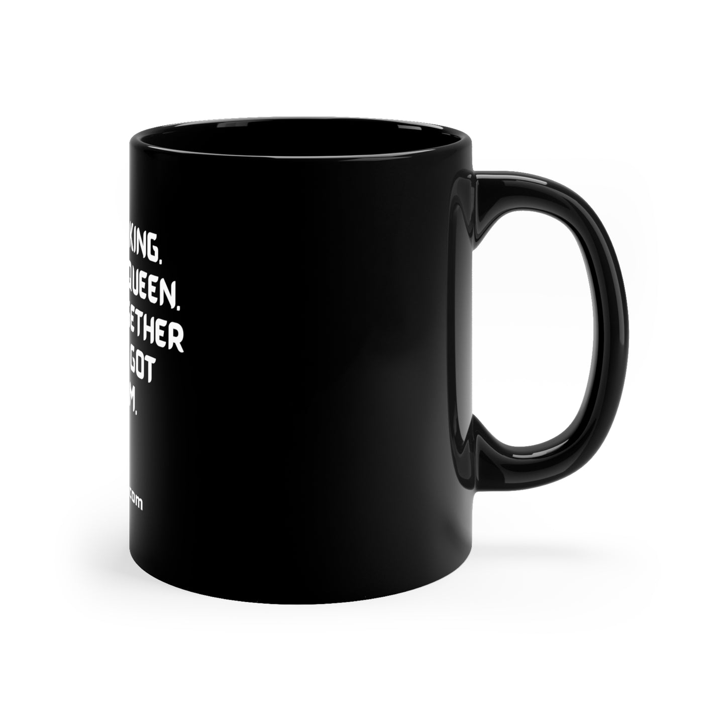 Black Coffee Mug, 11oz