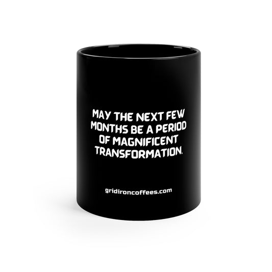 Black Coffee Mug, 11oz