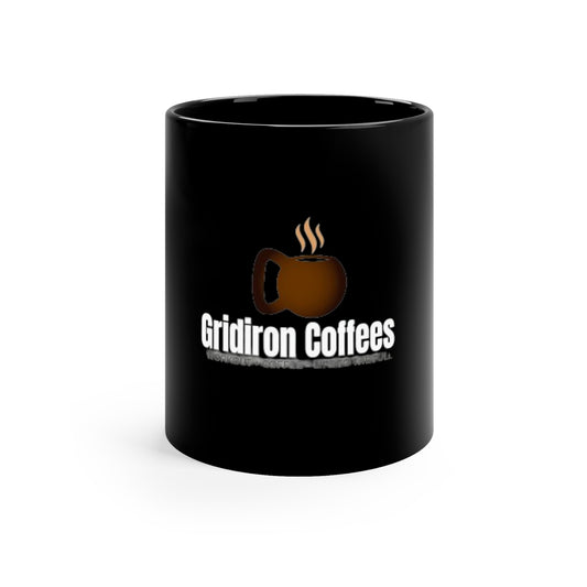 Black Coffee Mug, 11oz