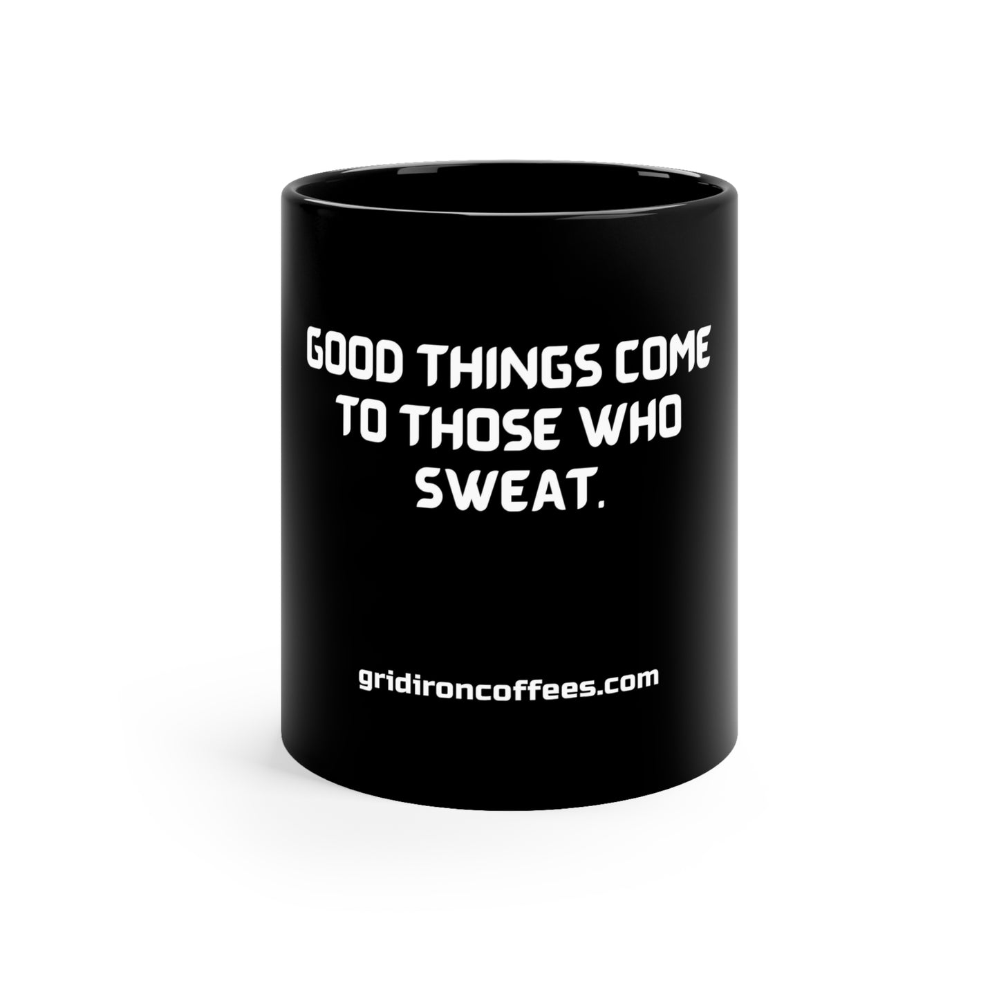Black Coffee Mug, 11oz