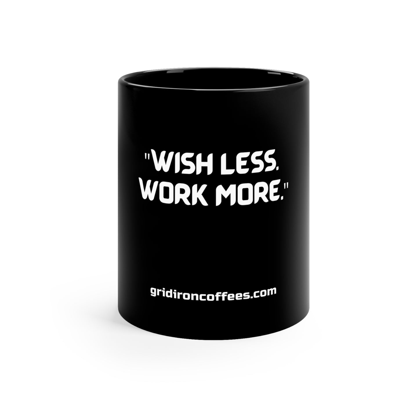 Black Coffee Mug, 11oz
