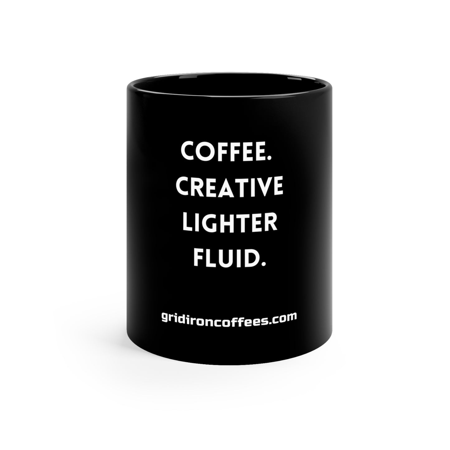 Black Coffee Mug, 11oz