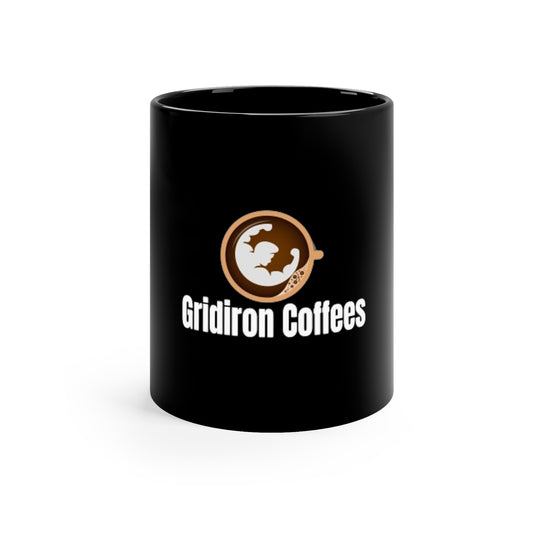 Black Coffee Mug, 11oz